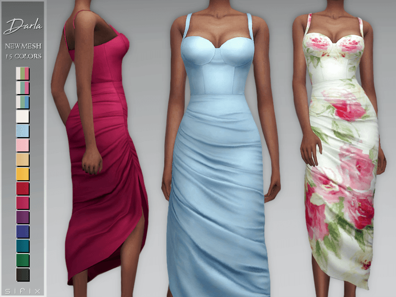 Скриншот мода Платье Darla Dress